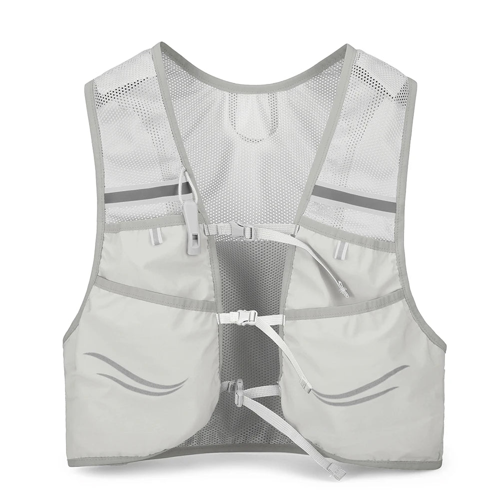Outdoor Trail Running Backpack Ultralight Women Men Running Race Hydration Vest Marathon Bicycle Bag for Marathon Cycling Hiking
