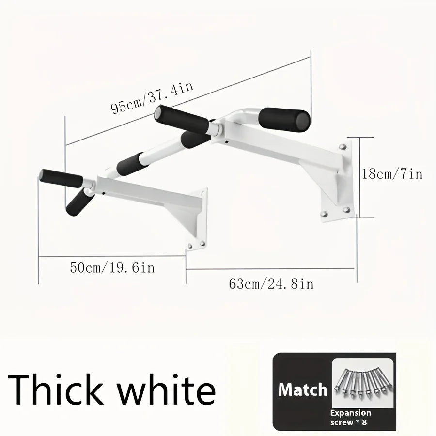 1pc fitness equipment indoor wall post horizontal bar sports equipment bar frame pull-up fitness parallel bar