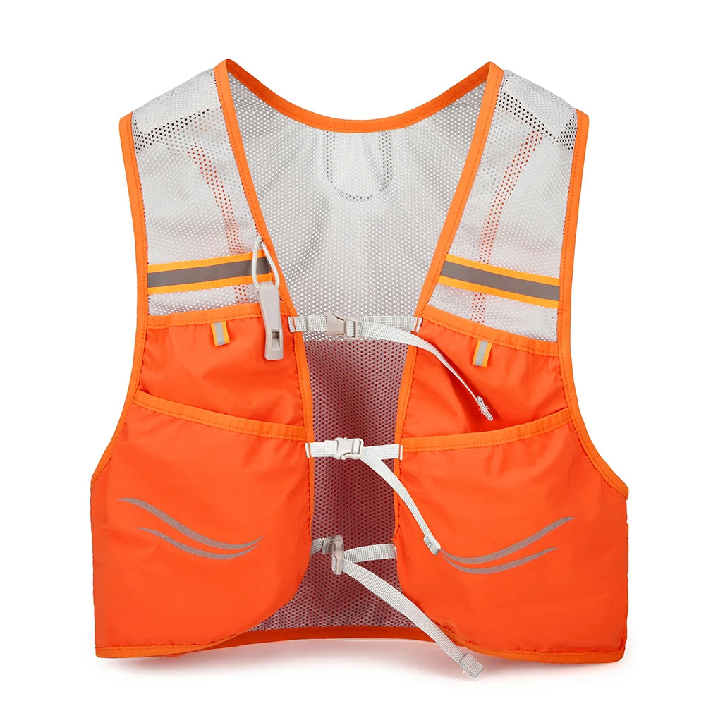 Outdoor Trail Running Backpack Ultralight Women Men Running Race Hydration Vest Marathon Bicycle Bag for Marathon Cycling Hiking